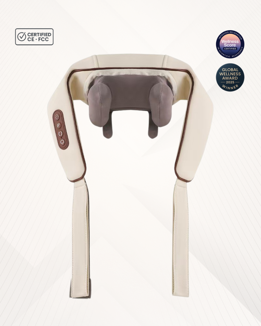 Oshira™ Shiatsu Massager – Deep Tissue Massage Therapy